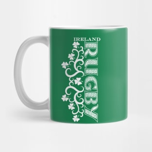 Ireland Rugby Classic Celtic Tattoo Design Mug